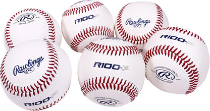 | RAISED SEAM Practice Baseballs | R100-P | High School/Youth | 6 Count